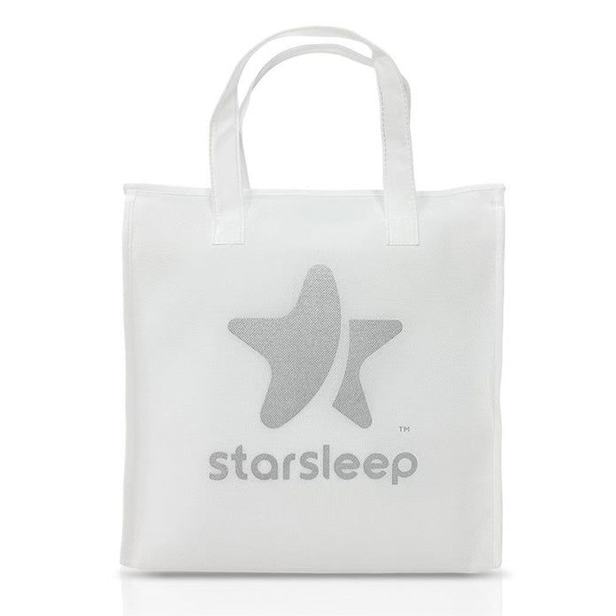 StarSleep Orin Cotton Bedding Sheets White Easy Wash