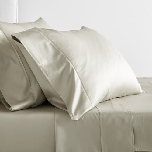 Williams Sonoma Signature 1000 Thread Count Sateen Sheet Set Light Grey